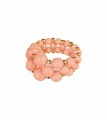 Кольцо Somniun цвет pink coral