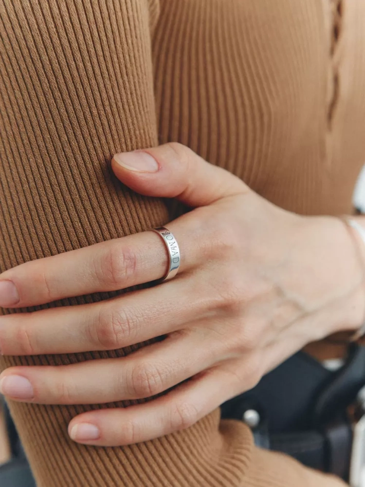 Серебряное кольцо Nomad