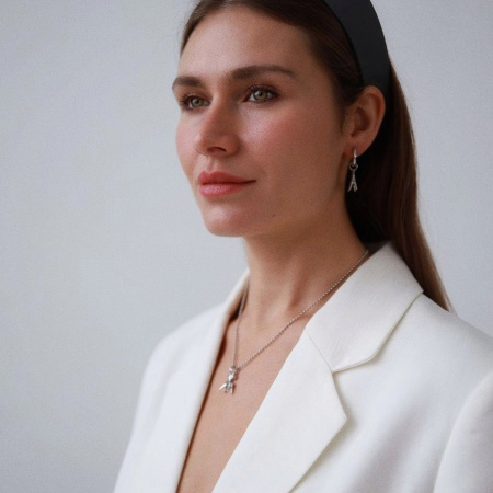 Серьги ассиметричные По коням