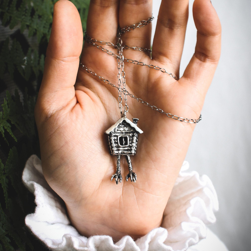 Подвеска Избушка объёмная