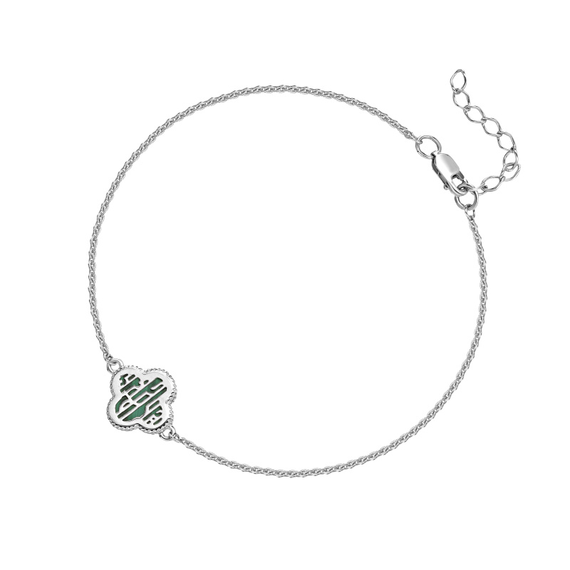 Браслет Удача с малахитом