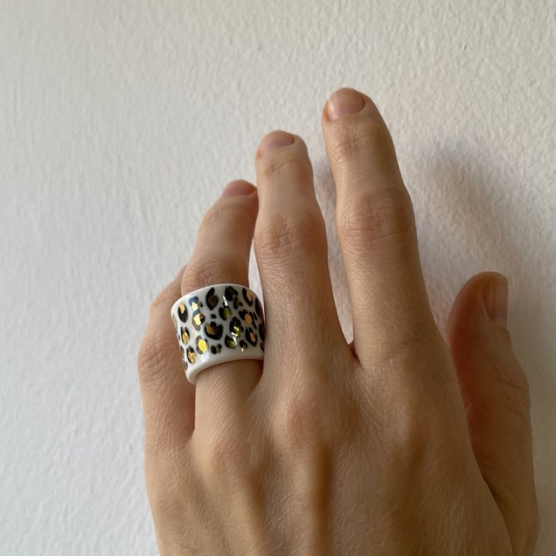 Кольцо Леопард