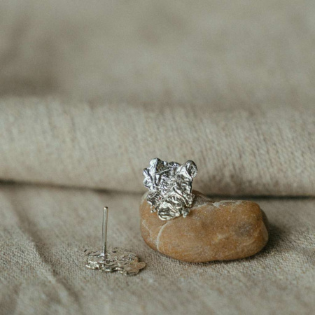 Серьги Фольга