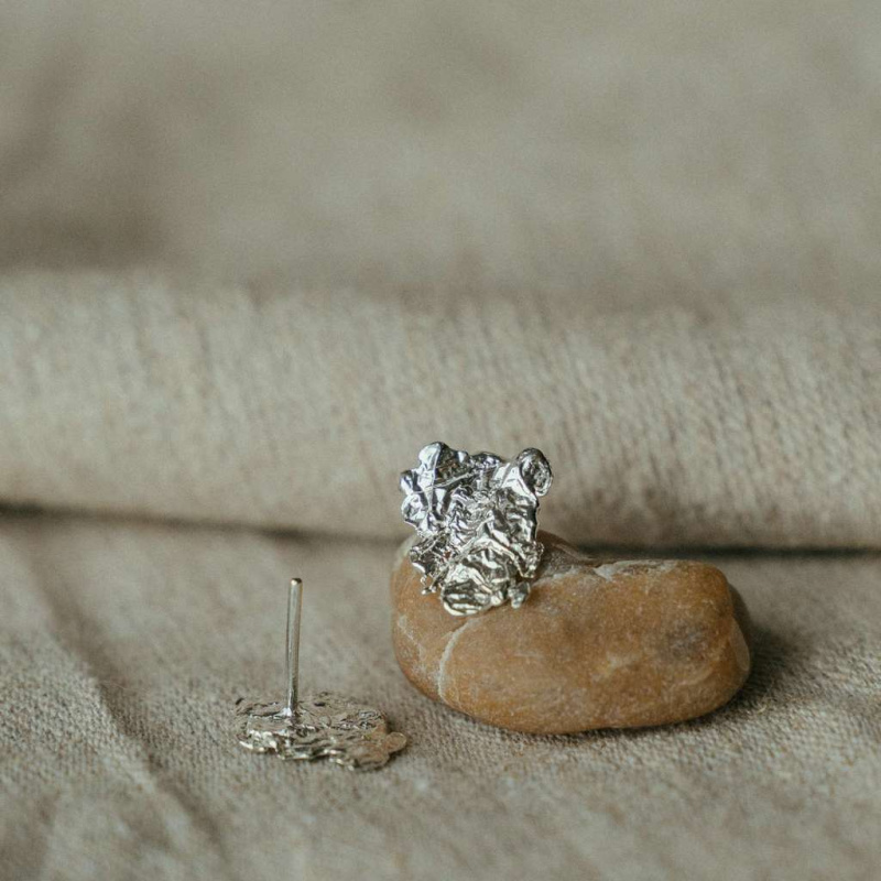 Серьги Фольга