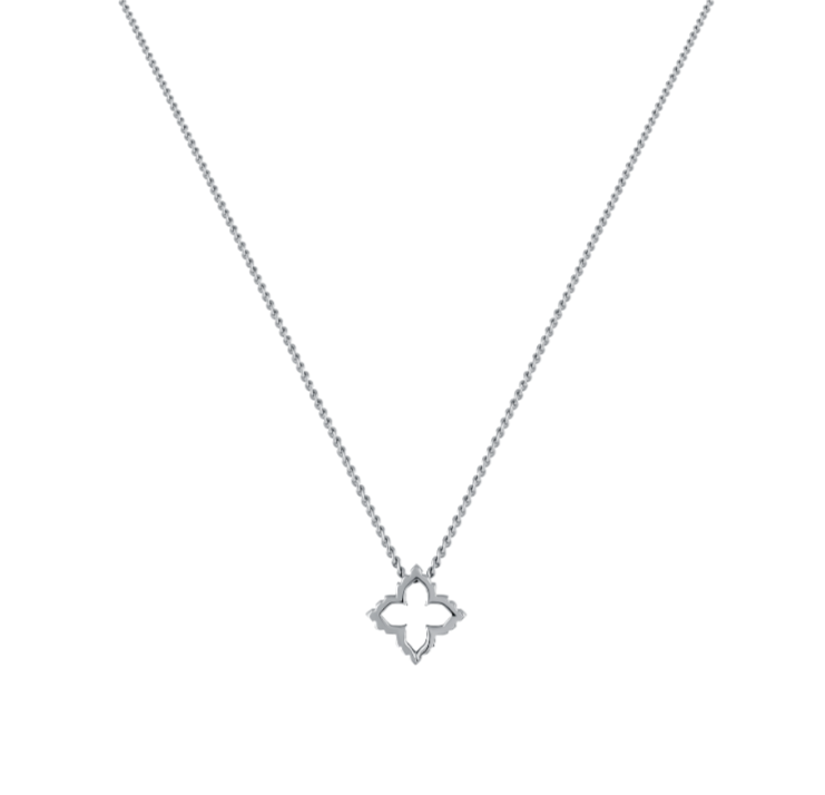 Серебряная подвеска с цепочкой Peonia