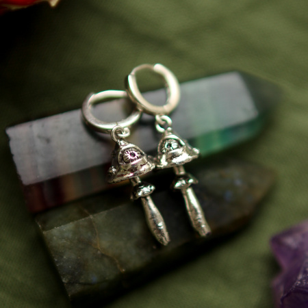 Серьги Мухоморы