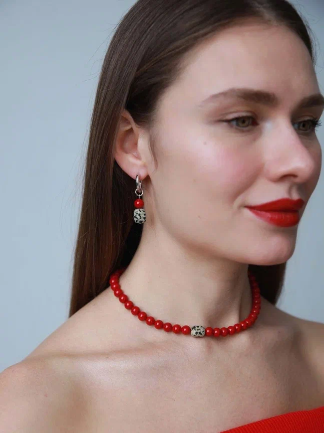 Серьги с настроением Роковая