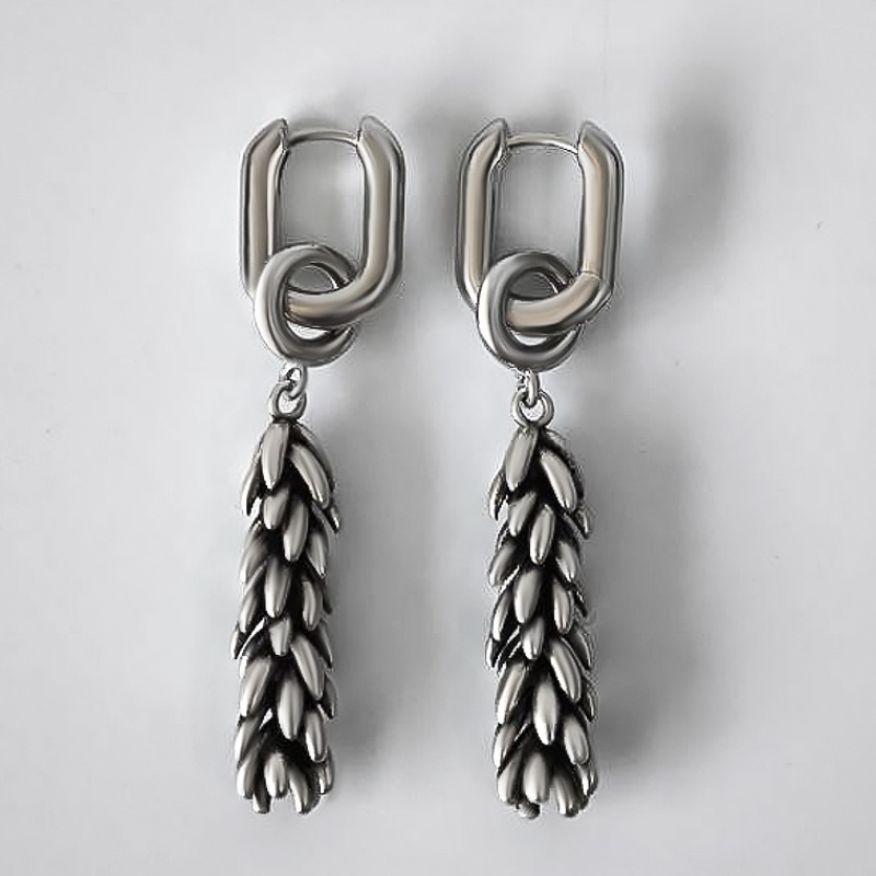 Серьги Колос