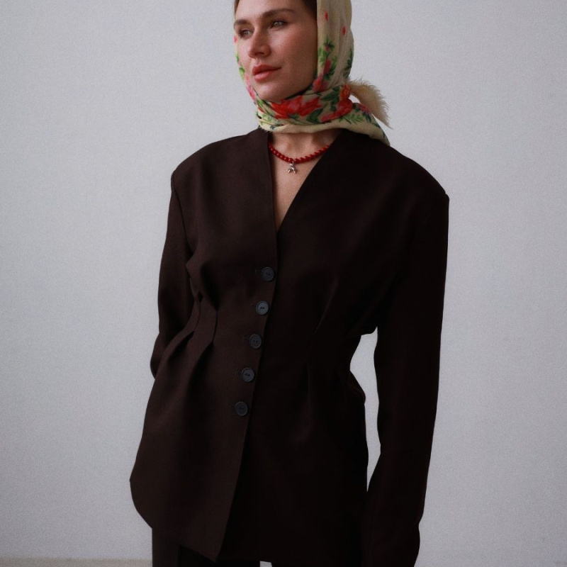 Чокер Конь-огонь с красным жемчугом