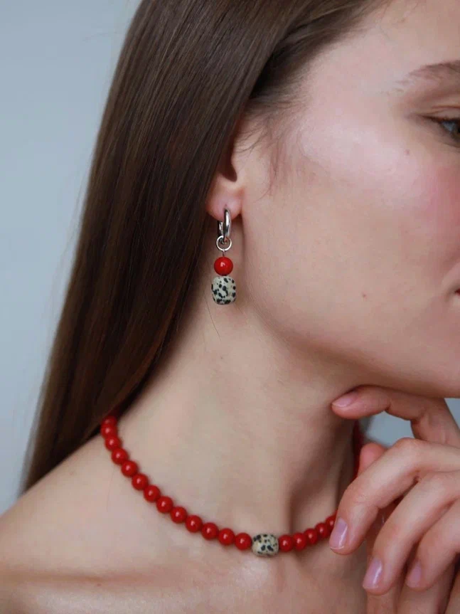 Серьги с настроением Роковая