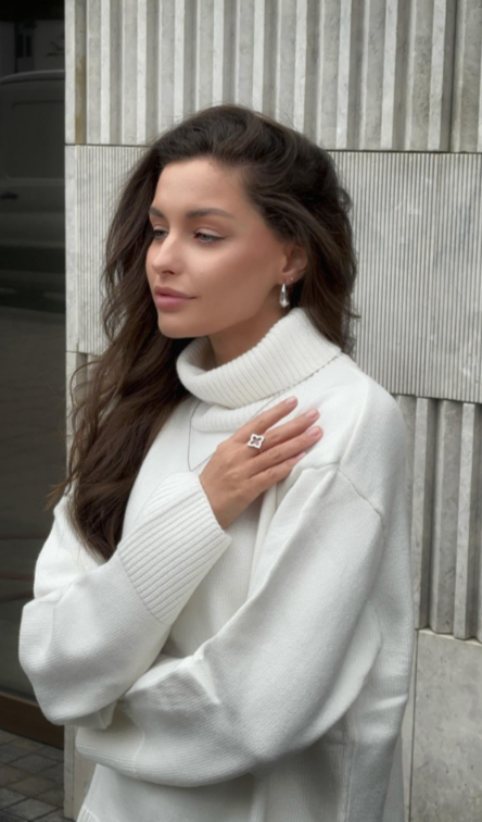 Серебряное кольцо Peonia