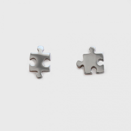 Пусеты Puzzle mini