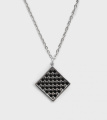 Серебряная подвеска Chess