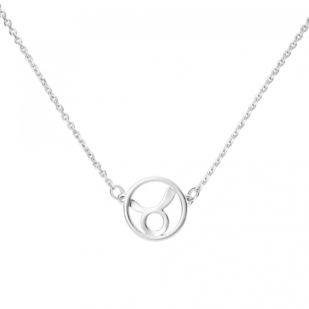 Серебряная подвеска знак зодиака Телец