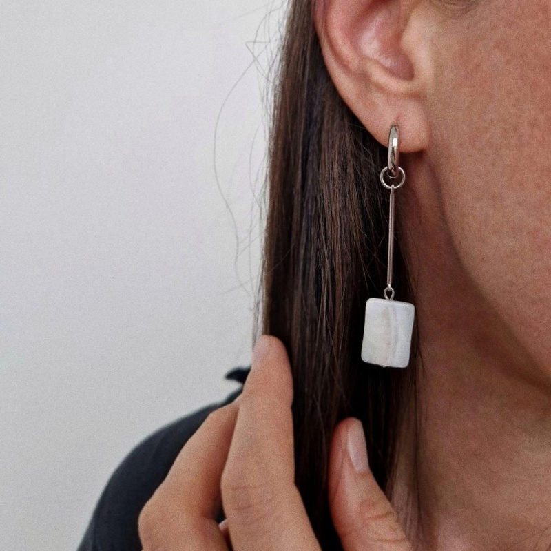 Серьги Тифлис с перламутром