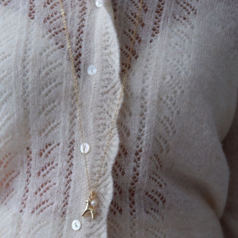 Подвеска Ход конём в покрытии золотом