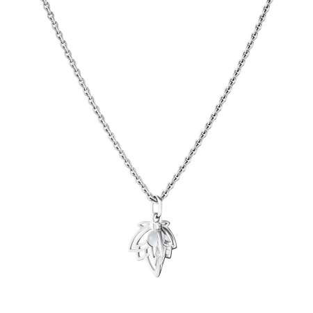 Подвеска Тройной лотос с аметистом