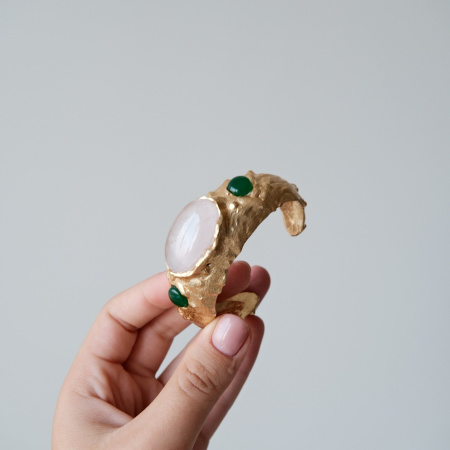 Браслет Селена золотистый