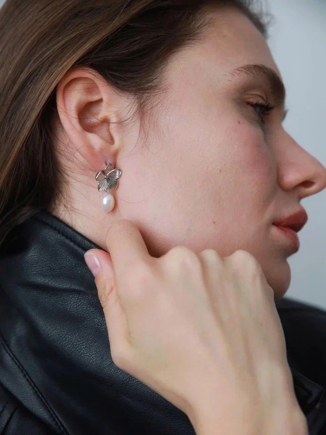 Серьги с настроением Свободная