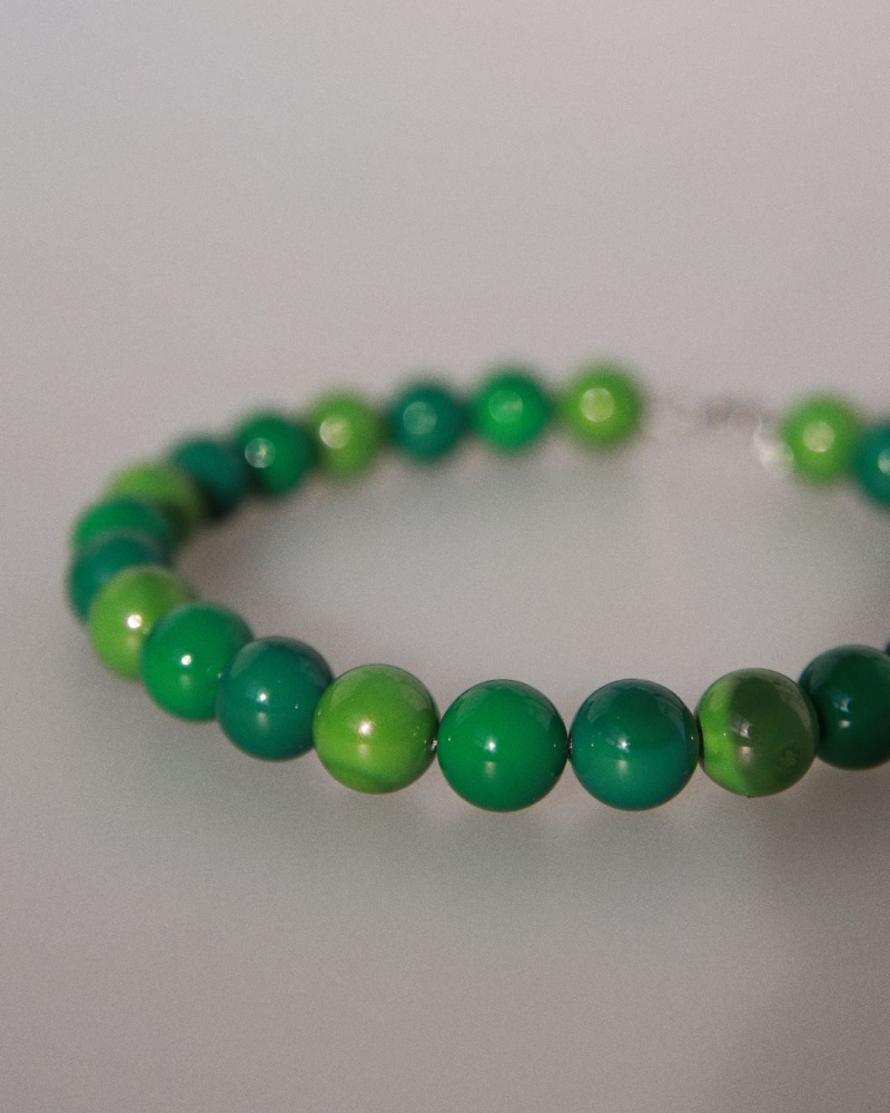 Чокер Лес из зелёной майорки