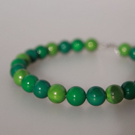 Чокер Лес из зелёной майорки