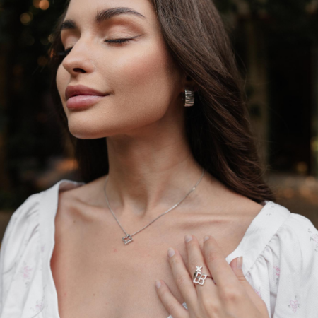 Подвеска с цепочкой Peonia