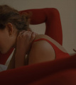 Серьги Meditation в покрытии золотом