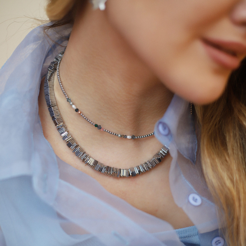 Чокер Element L silver