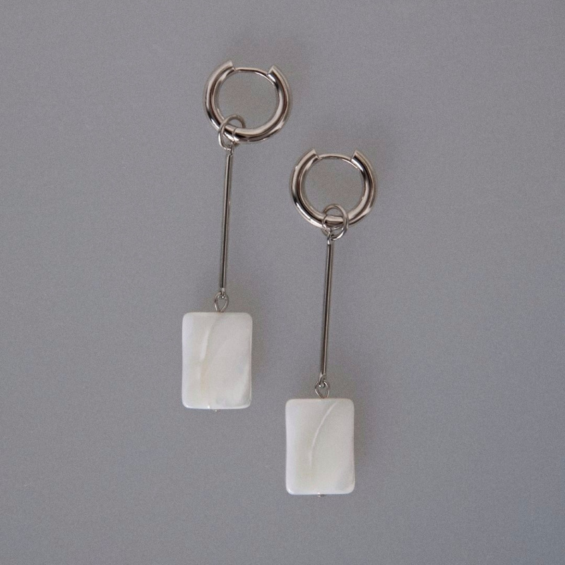 Серьги Тифлис с перламутром