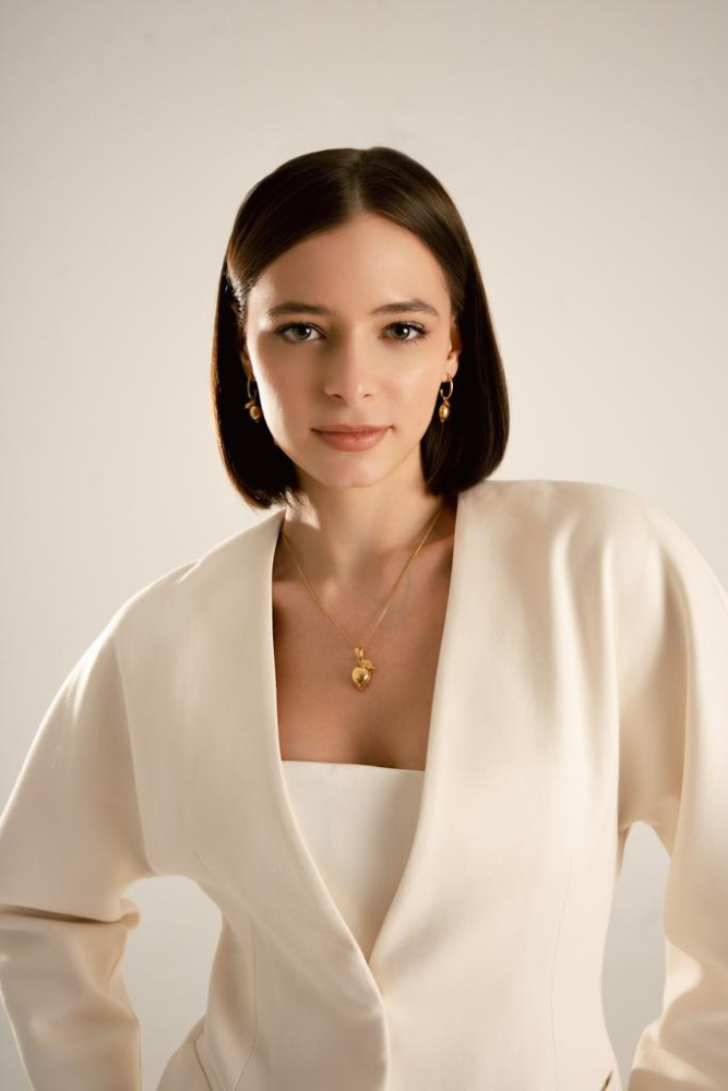 Серебряная подвеска с лимоном глянцевая в покрытии золотом (LIMONCELLO)