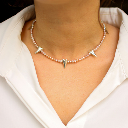 Чокер Афродита с жемчугом 