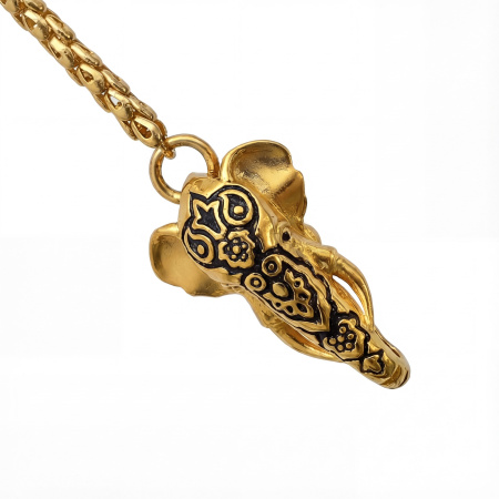 Браслет Индийский слон в покрытии золотом