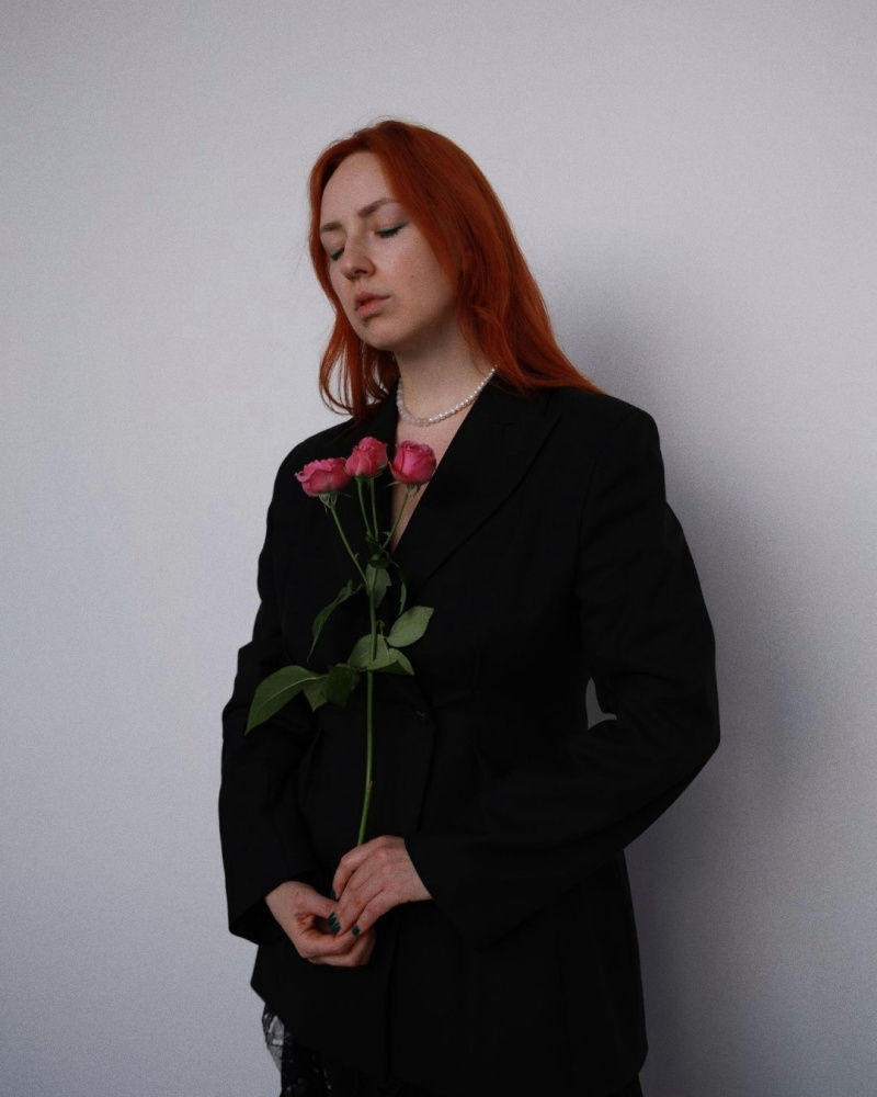 Чокер По любви с розовым кварцем и жемчугом