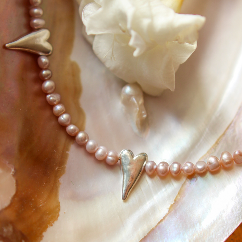 Чокер Афродита с жемчугом 