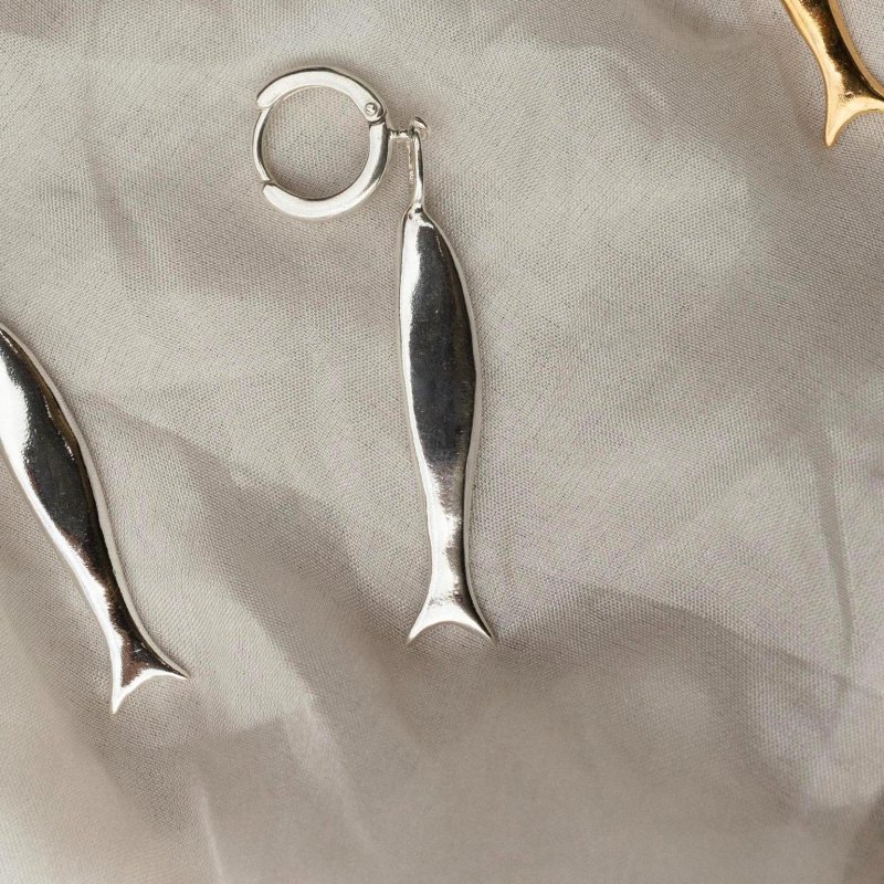 Моносерьга Рыбка  