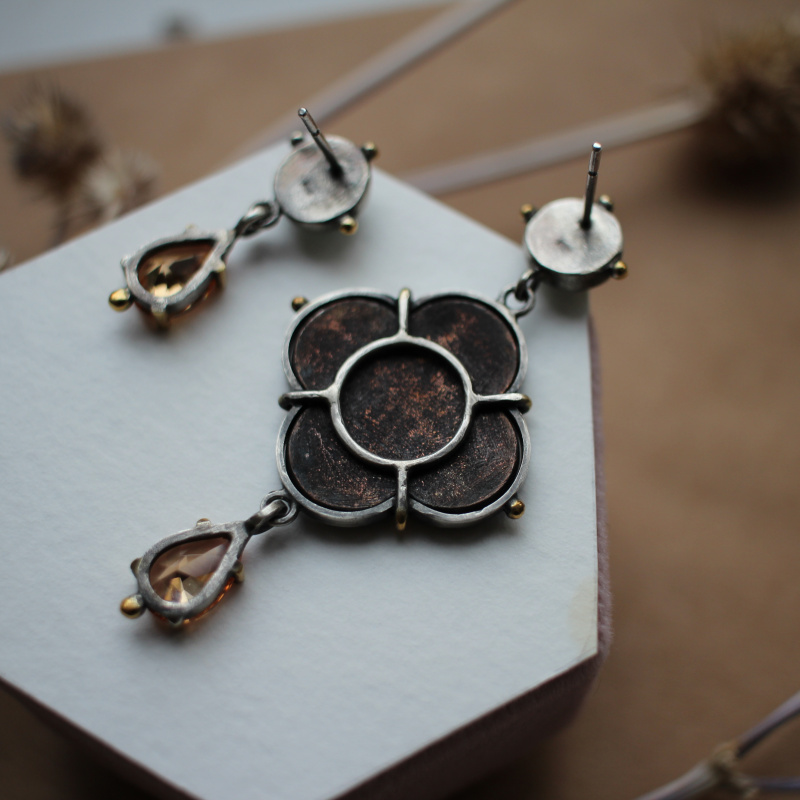 Серьги Осень