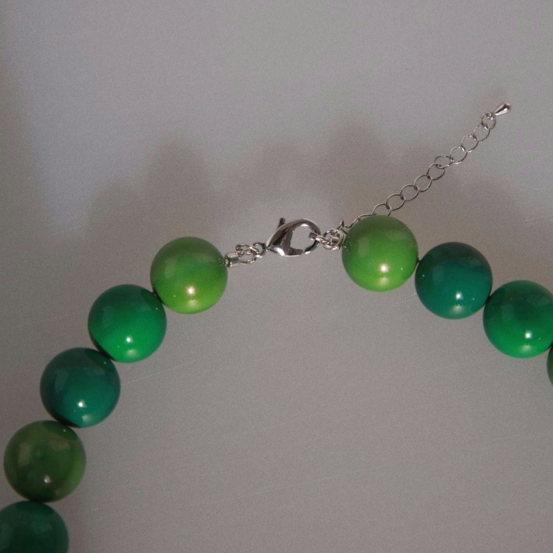 Чокер Лес из зелёной майорки