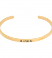 Браслет Aloha в покрытии золотом