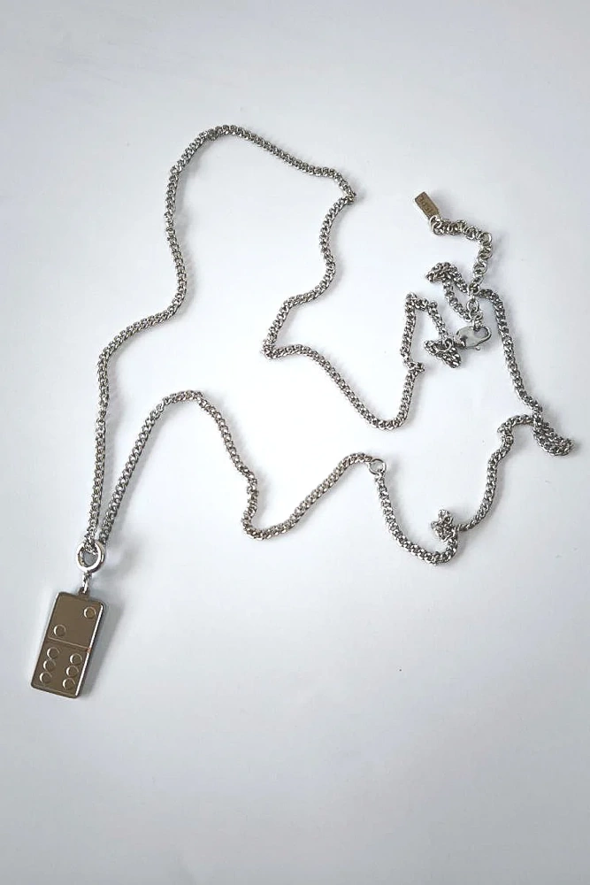 Колье-цепь Lucky Strike Silver