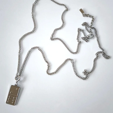 Колье-цепь Lucky Strike Silver