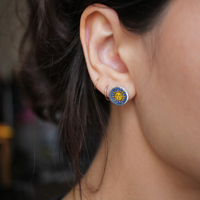 Серьги Светила