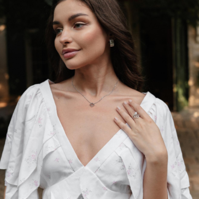 Подвеска с цепочкой Peonia