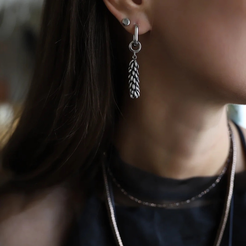 Серьги Колос