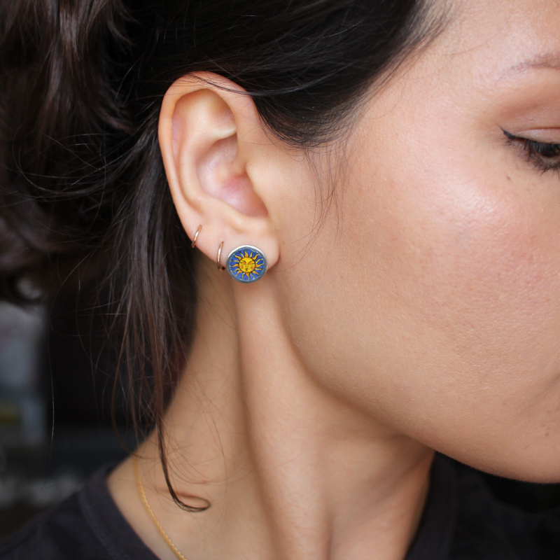 Серьги Светила