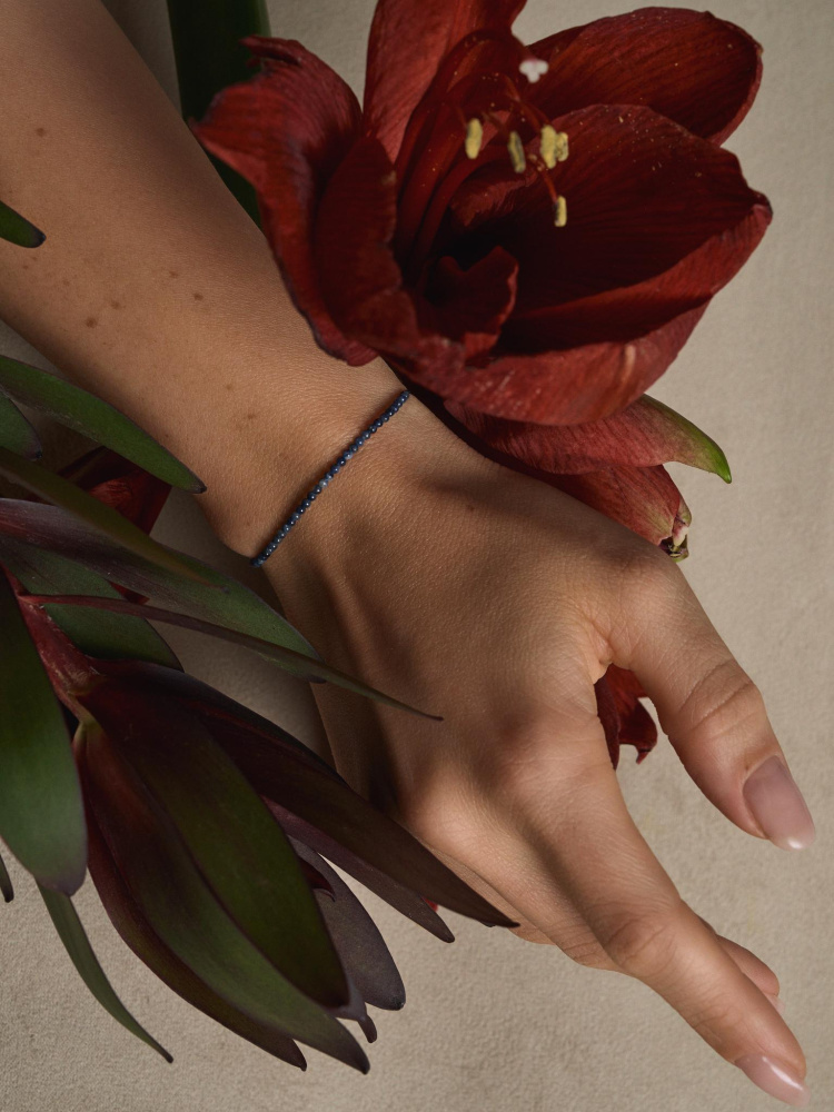 Браслет Long сапфир