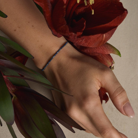 Браслет Long сапфир