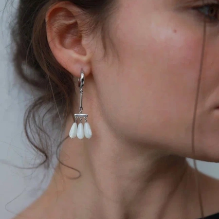 Серьги с настроением Нежная