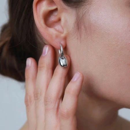 Серьги с настроением Таинственная