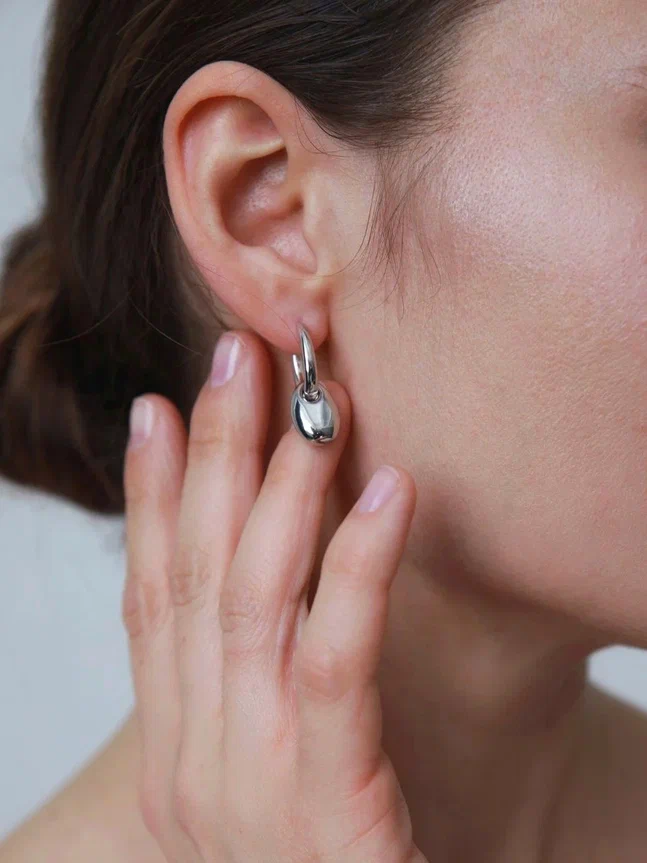 Серьги с настроением Таинственная