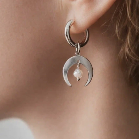 Серьги лунницы Верховная жрица